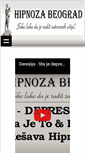 Mobile Screenshot of depresija.hipnoza.org
